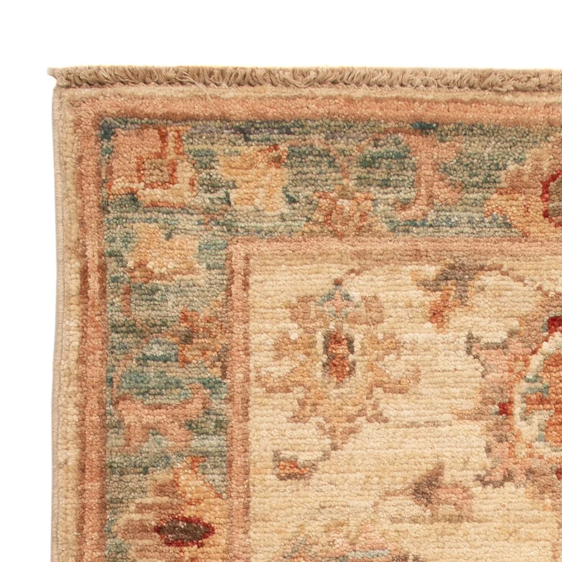 Ziegler Teppich 54x72cm - Orientteppich - beige
