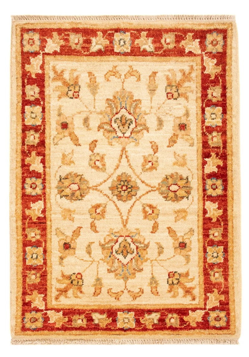 Ziegler Teppich 50x70cm - Orientteppich - beige