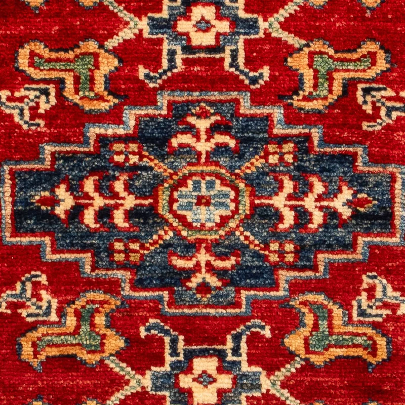 Kazak Teppich 61x90cm - Orientteppich - rot