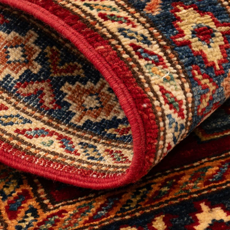 Kazak Teppich 61x90cm - Orientteppich - rot