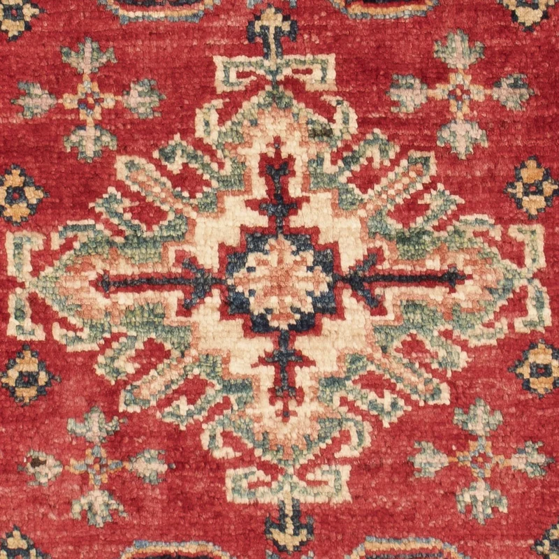Kazak Teppich 59x89cm - Orientteppich - rot