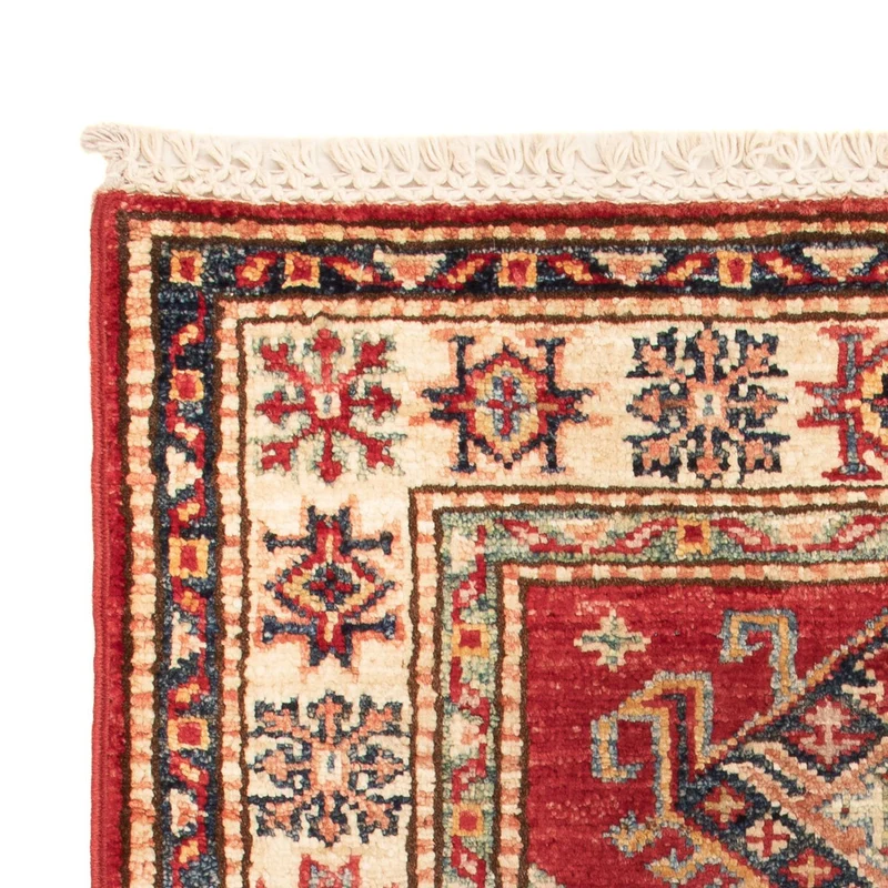 Kazak Teppich 59x89cm - Orientteppich - rot