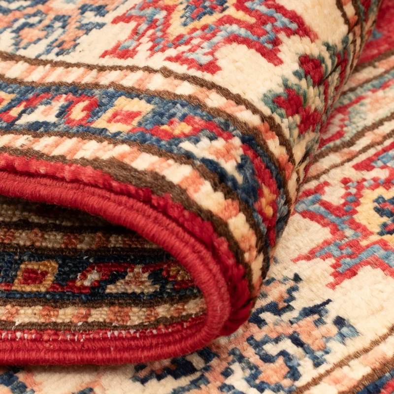 Kazak Teppich 59x89cm - Orientteppich - rot