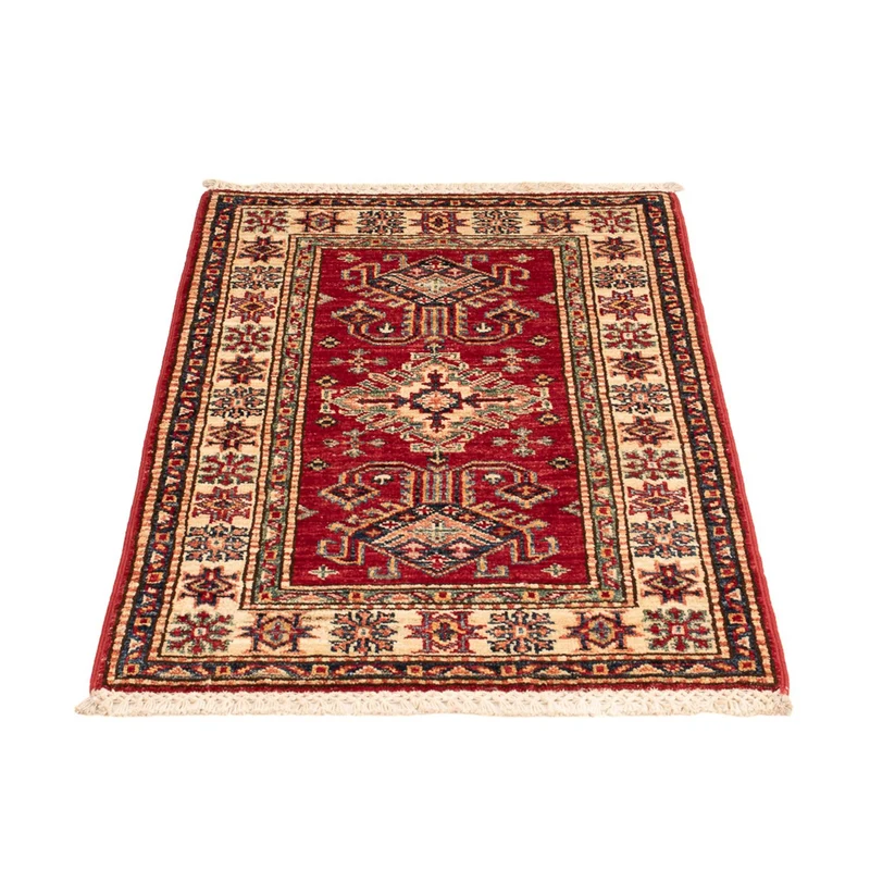 Kazak Teppich 59x89cm - Orientteppich - rot