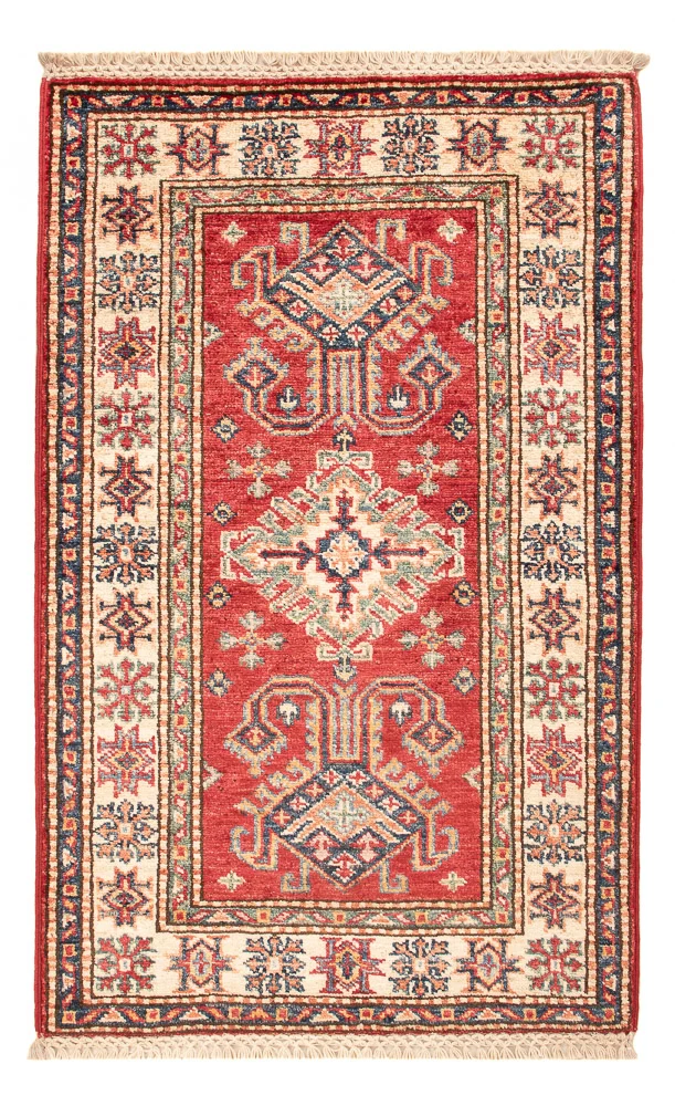 Kazak Teppich 60x91cm - Orientteppich - rot