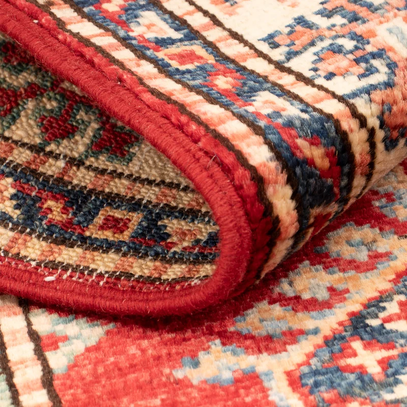 Kazak Teppich 60x90cm - Orientteppich - rot