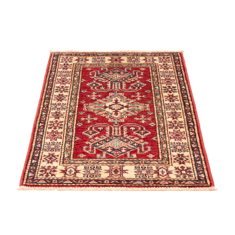 Kazak Teppich 60x90cm - Orientteppich - rot