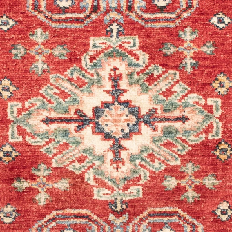 Kazak Teppich 59x89cm - Orientteppich - rot
