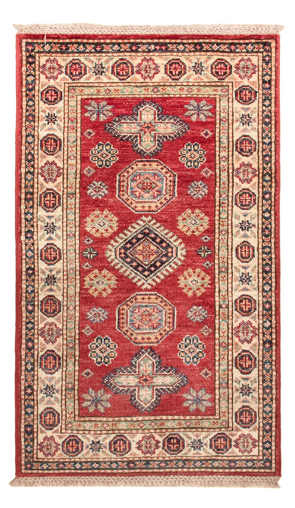 Kazak Teppich 59x91cm - Orientteppich - rot