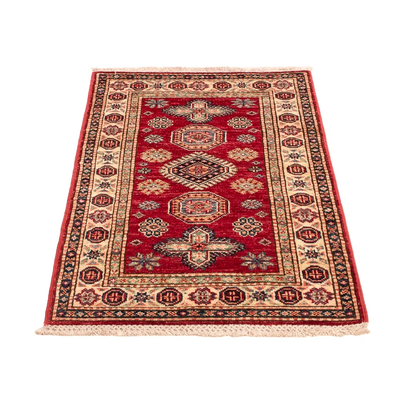 Kazak Teppich 59x91cm - Orientteppich - rot