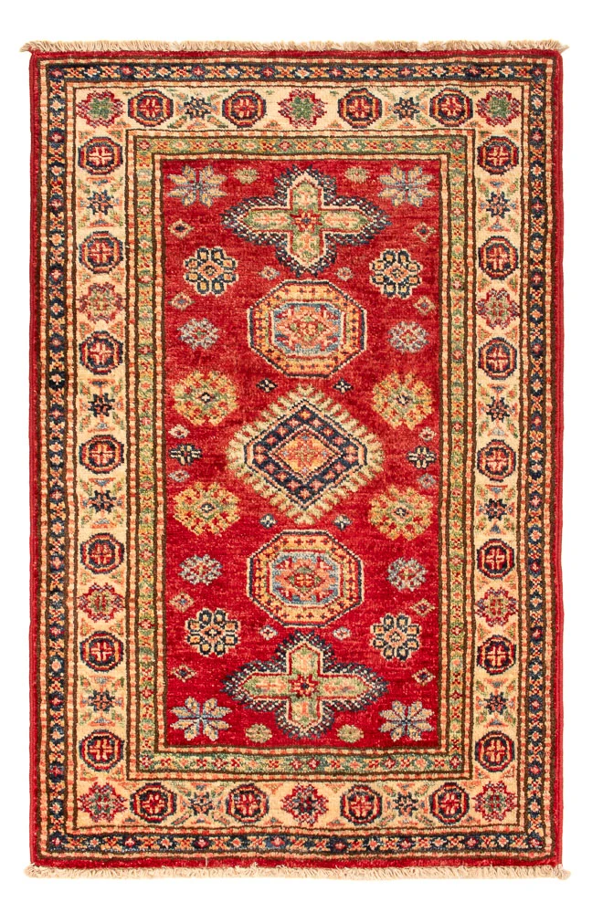 Kazak Teppich 60x92cm - Orientteppich - rot