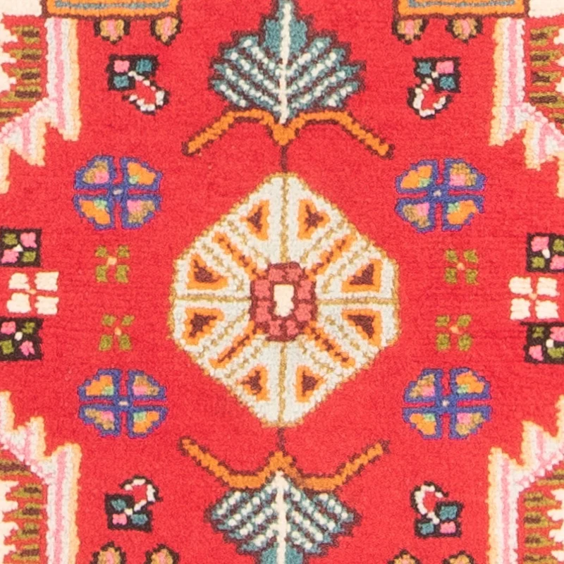 Nahavand Teppich 65x91cm - Perserteppich - rot