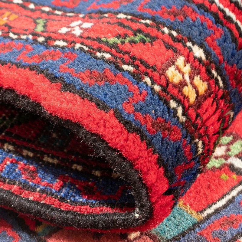 Nahavand Teppich 65x91cm - Perserteppich - rot