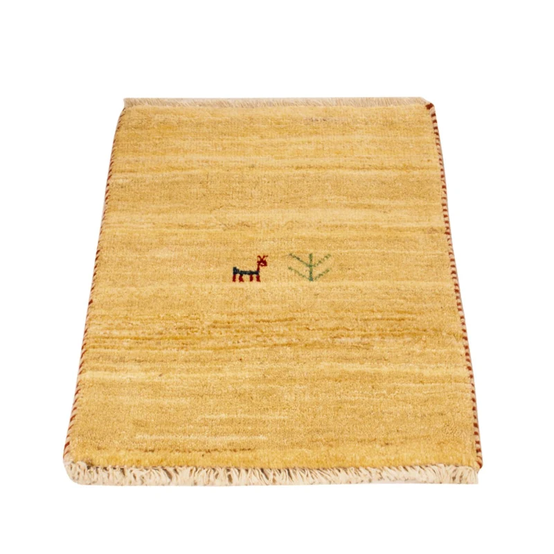Loribaft Teppich Perser 40x60cm - Orientteppich - creme