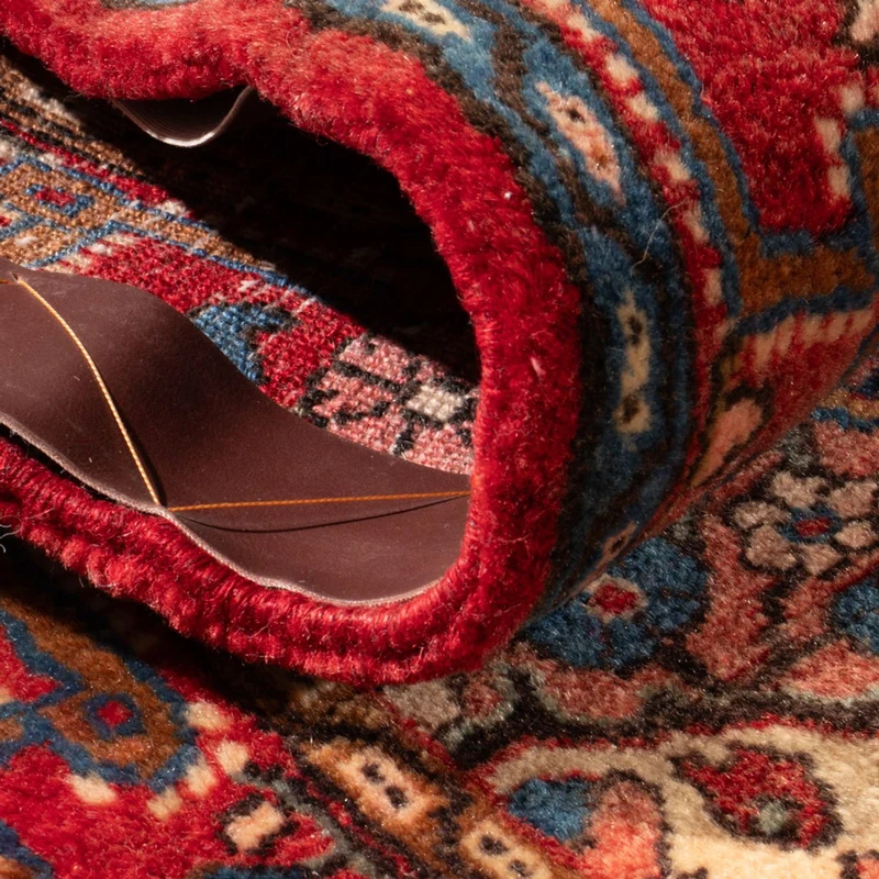 Malayer Teppich 62x92cm - Perserteppich - dunkelblau