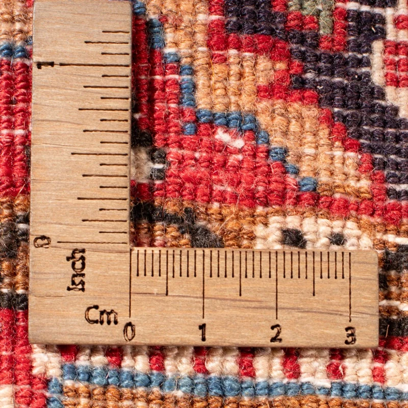 Malayer Teppich 62x92cm - Perserteppich - dunkelblau