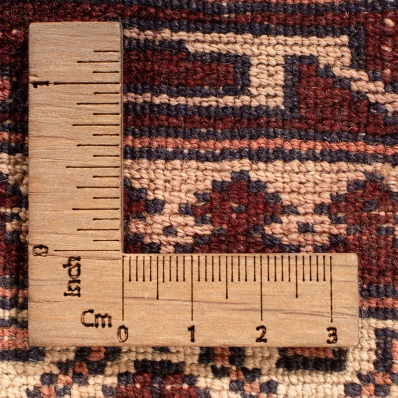 Belutsch Teppich 102x140cm - Orientteppich - rot