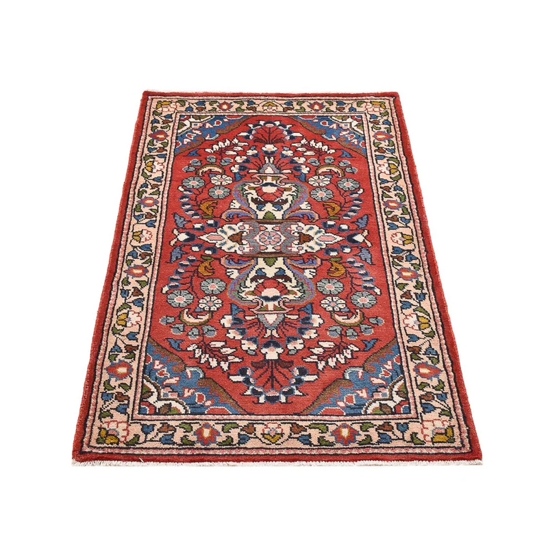 Perserteppich - Nomadic - 77 x 130 cm - rot
