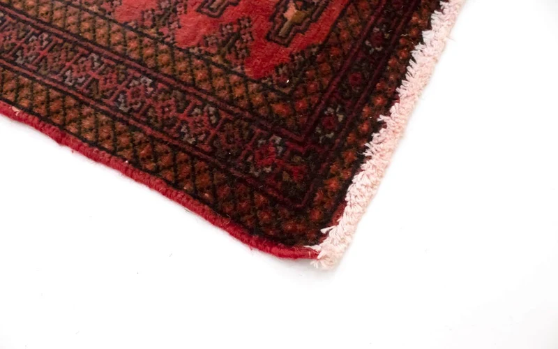 Turkaman Teppich 60x130cm - Orientteppich - rot