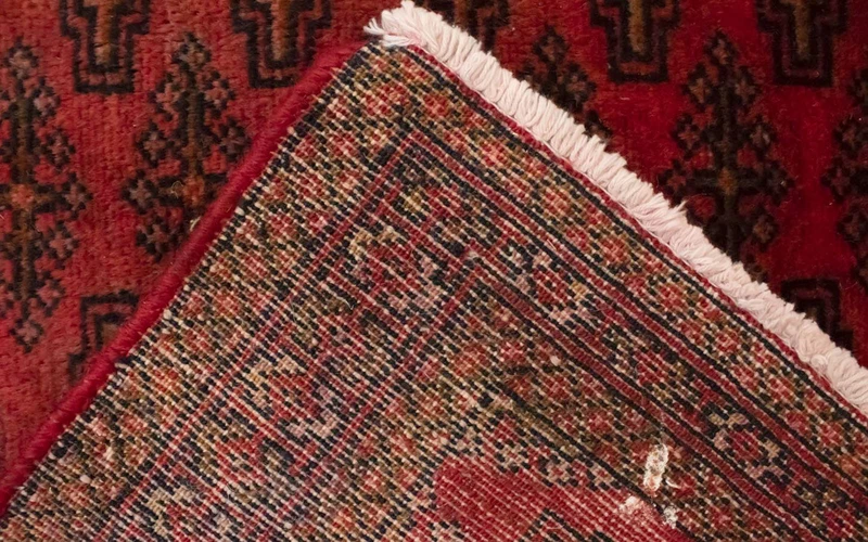 Turkaman Teppich 60x130cm - Orientteppich - rot