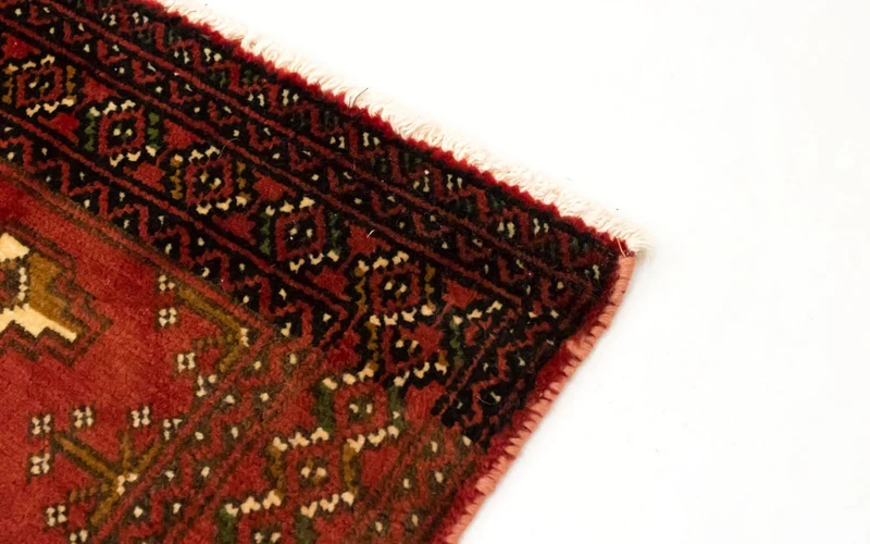 Turkaman Teppich 60x130cm - Orientteppich - rost