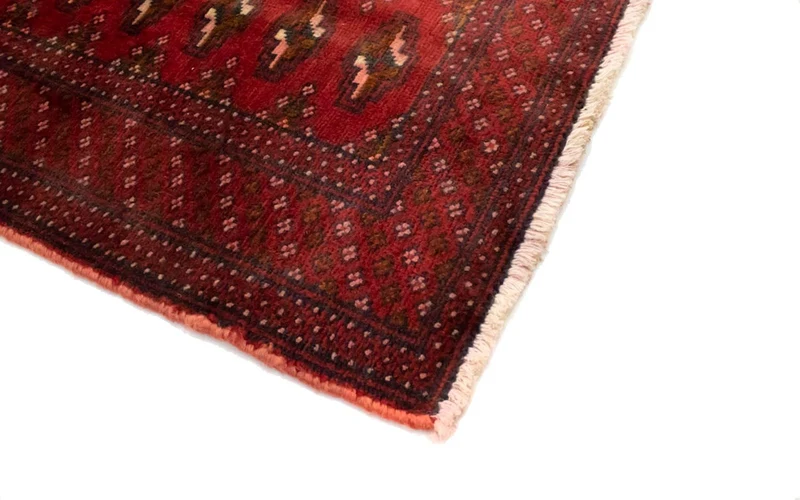 Turkaman Teppich 60x130cm - Orientteppich - rot