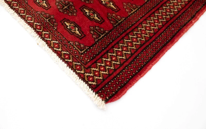 Turkaman Teppich 60x130cm - Orientteppich - rot