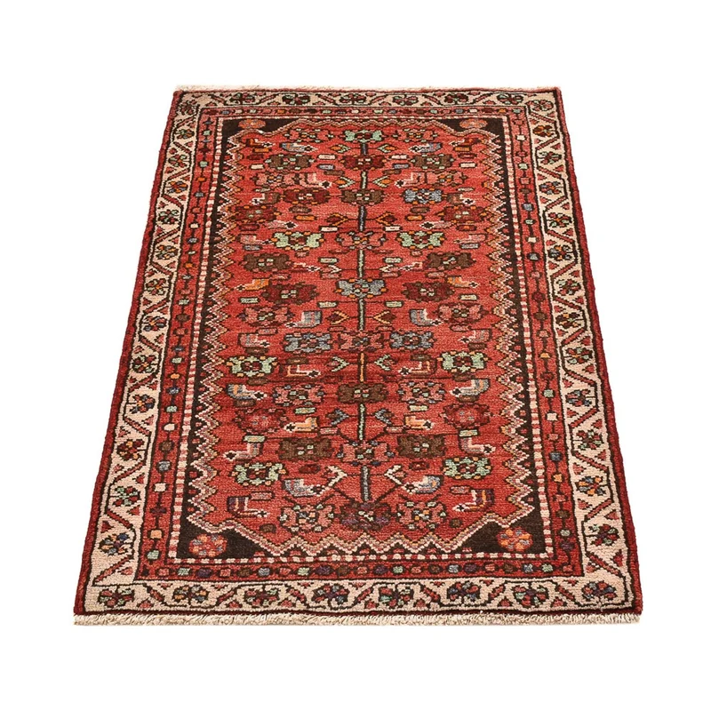 Perserteppich - Nomadic - 67 x 110 cm - hellrot