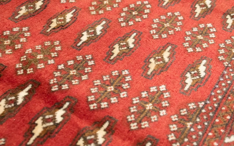Turkaman Teppich 60x130cm - Orientteppich - rost