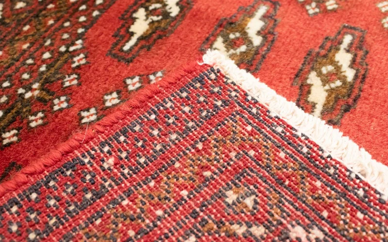 Turkaman Teppich 60x130cm - Orientteppich - rost