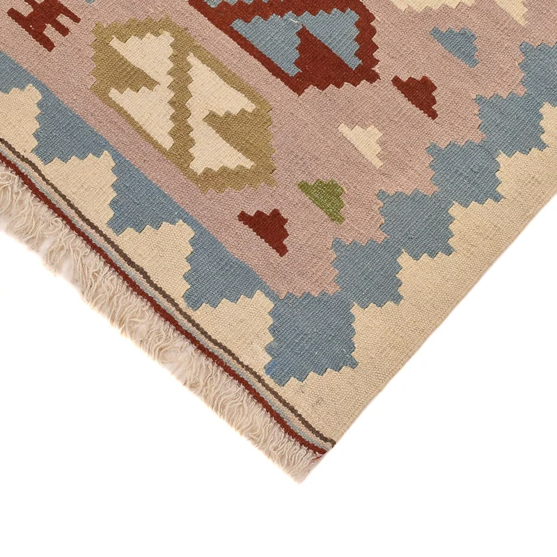 Kelim Fars Teppich 102x150cm - mehrfarbig
