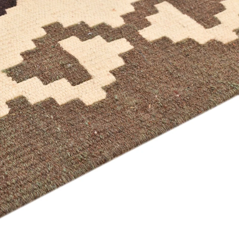 Kelim Fars Teppich 106x150cm - mehrfarbig