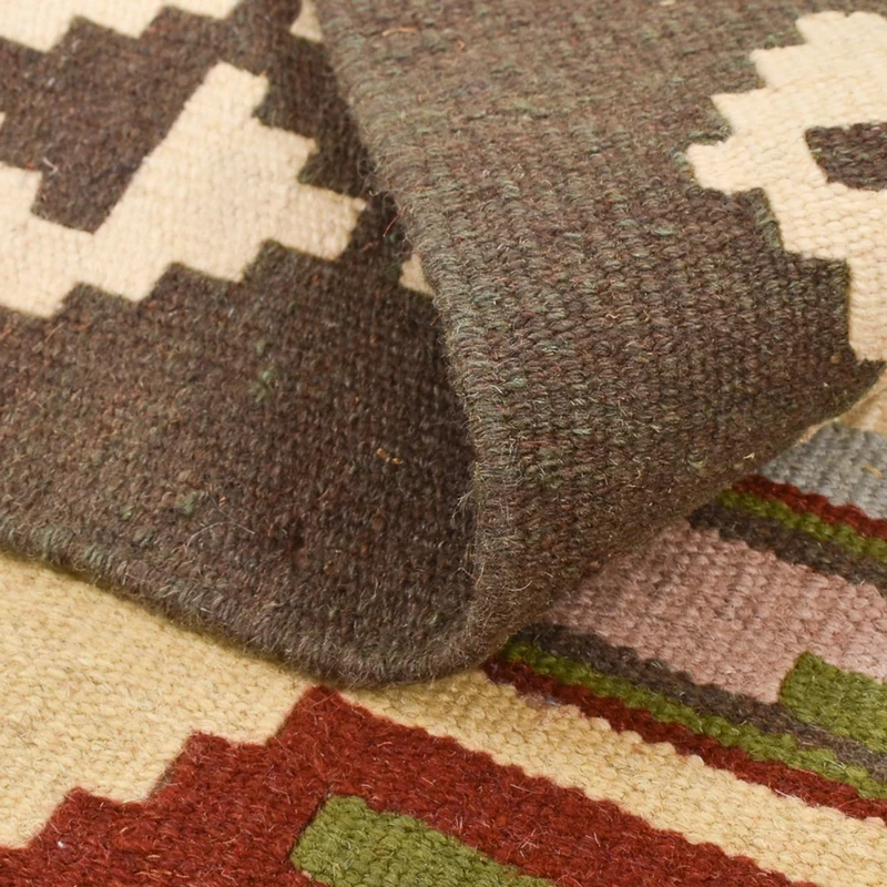Kelim Fars Teppich 106x150cm - mehrfarbig