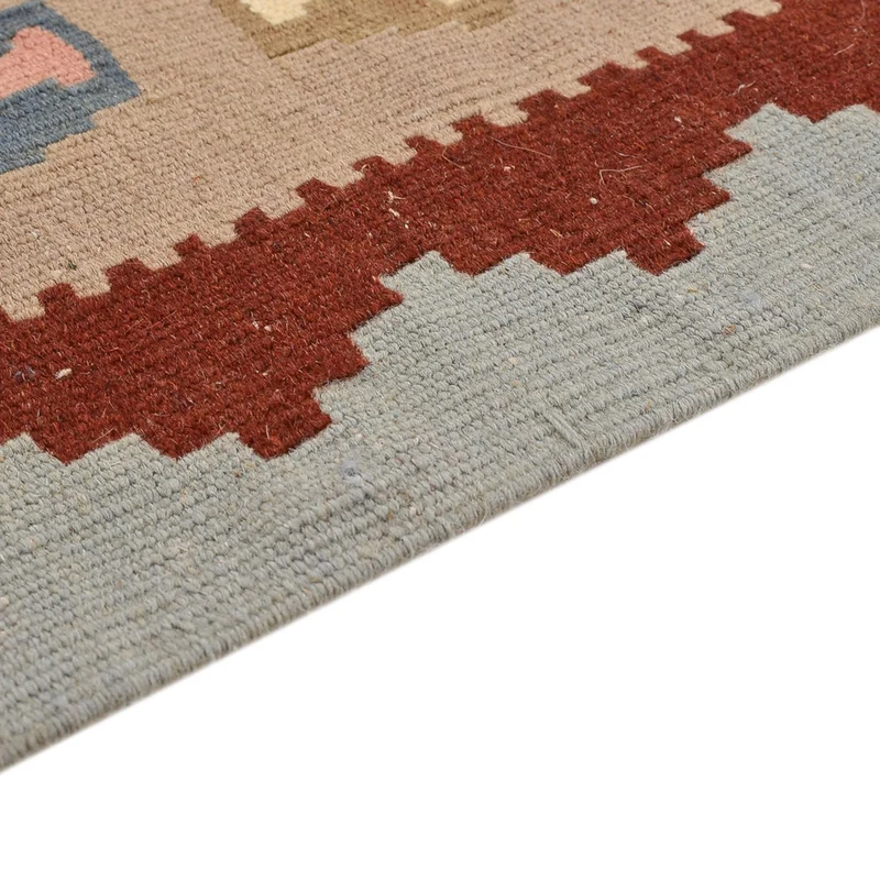 Kelim Fars Teppich 105x147cm - mehrfarbig