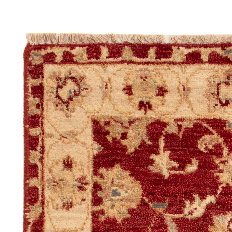Ziegler Teppich - 60 x 90 cm - bordeauxrot