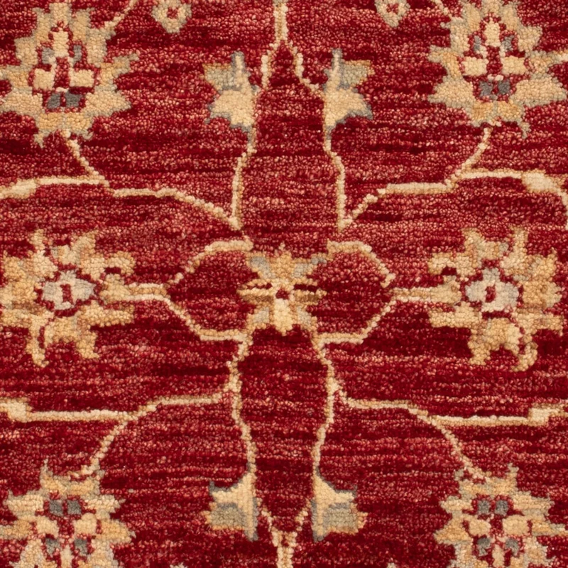 Ziegler Teppich 60x90cm - Orientteppich - bordeauxrot