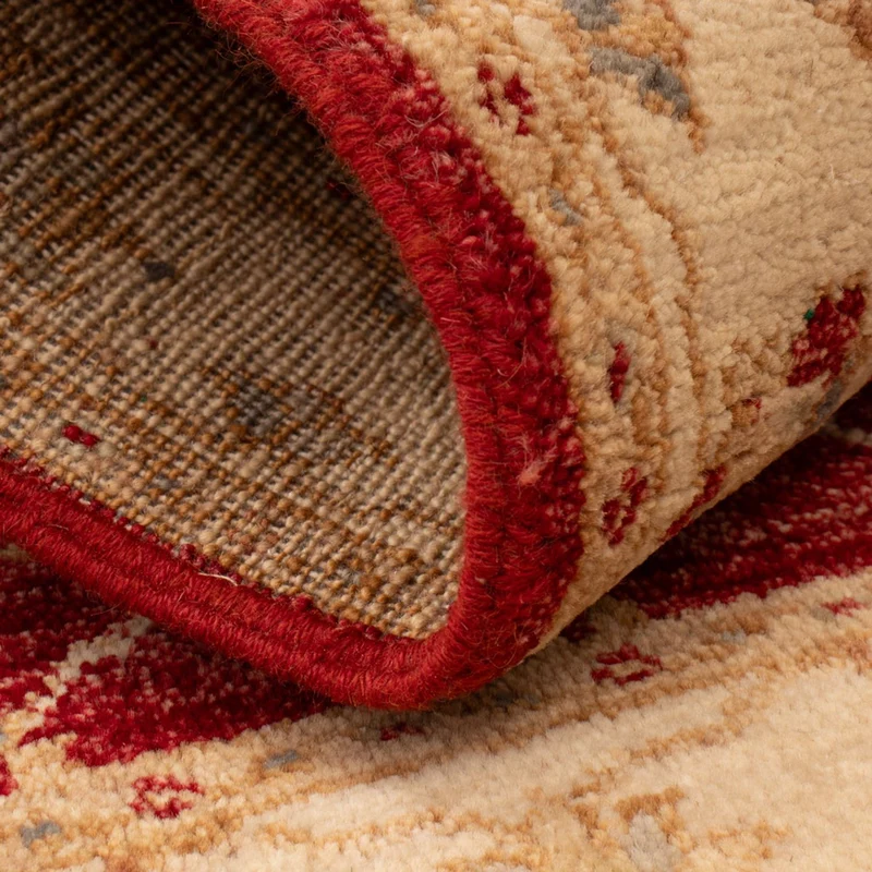 Ziegler Teppich 60x90cm - Orientteppich - bordeauxrot