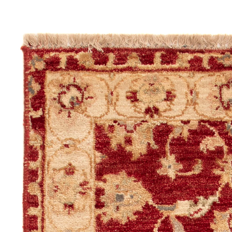 Ziegler Teppich - 60 x 90 cm - bordeauxrot