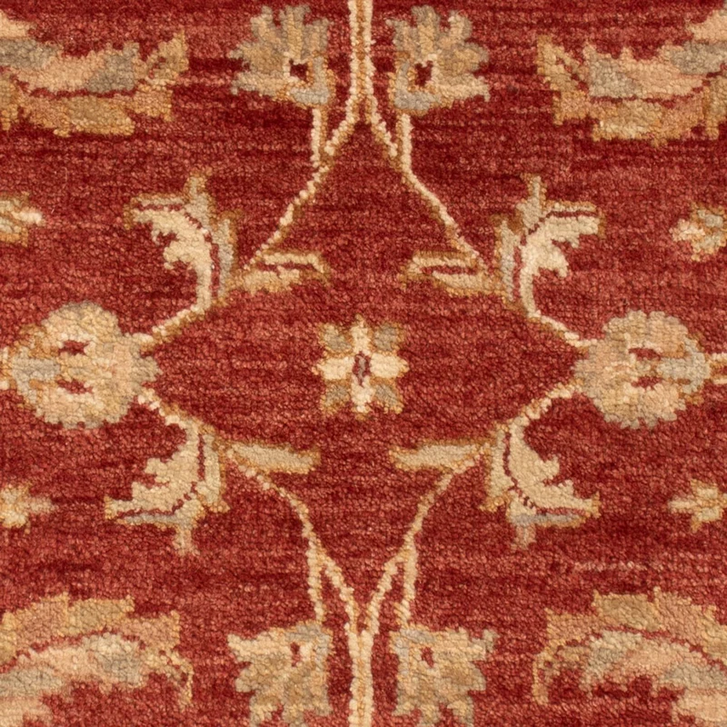Ziegler Teppich - 60 x 90 cm - bordeauxrot