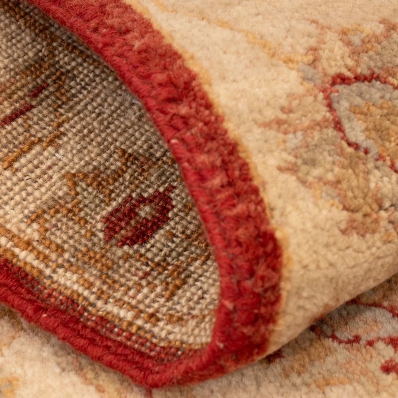 Ziegler Teppich - 60 x 90 cm - bordeauxrot