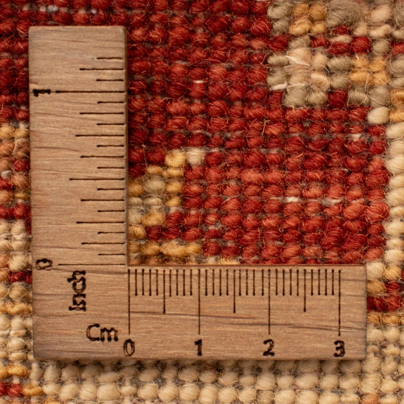 Ziegler Teppich - 60 x 90 cm - bordeauxrot