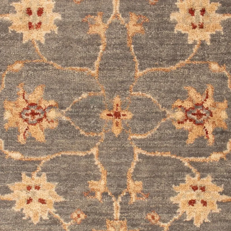 Ziegler Teppich 60x90cm - Orientteppich - schwarz