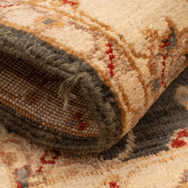 Ziegler Teppich 60x90cm - Orientteppich - schwarz