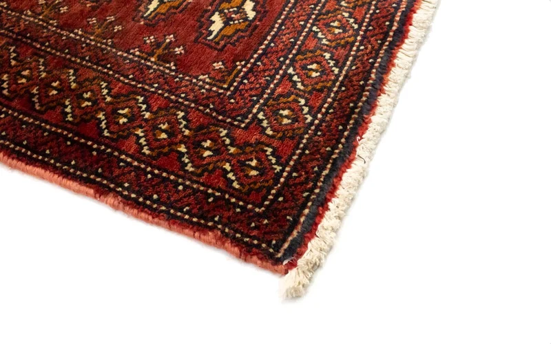 Turkaman Teppich 60x130cm - Orientteppich - rot