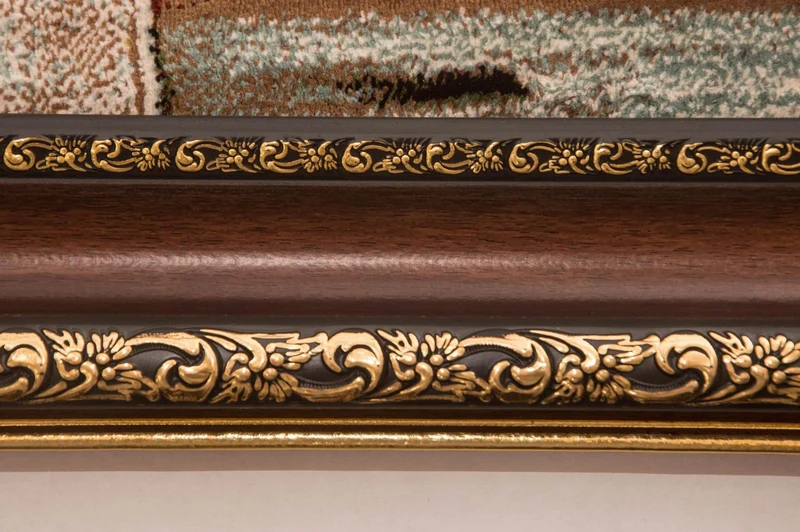 Bild-Teppich 60x85cm - Orientteppich - mehrfarbig