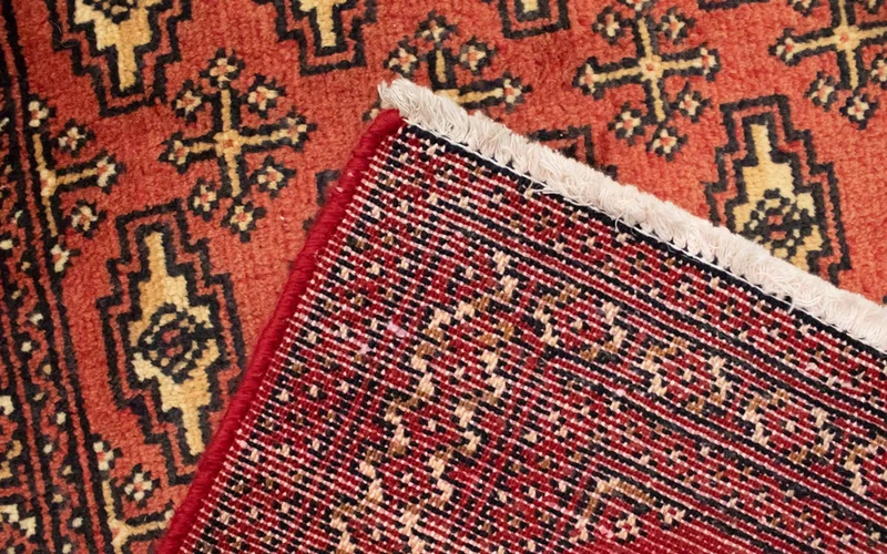 Turkaman Teppich 60x130cm - Orientteppich - rost