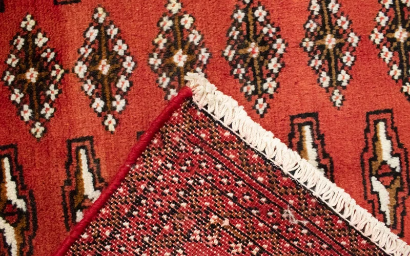 Turkaman Teppich 60x130cm - Orientteppich - rot