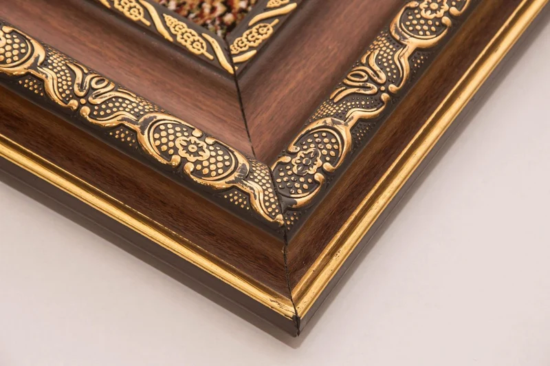 Bild-Teppich 60x85cm - Orientteppich - mehrfarbig