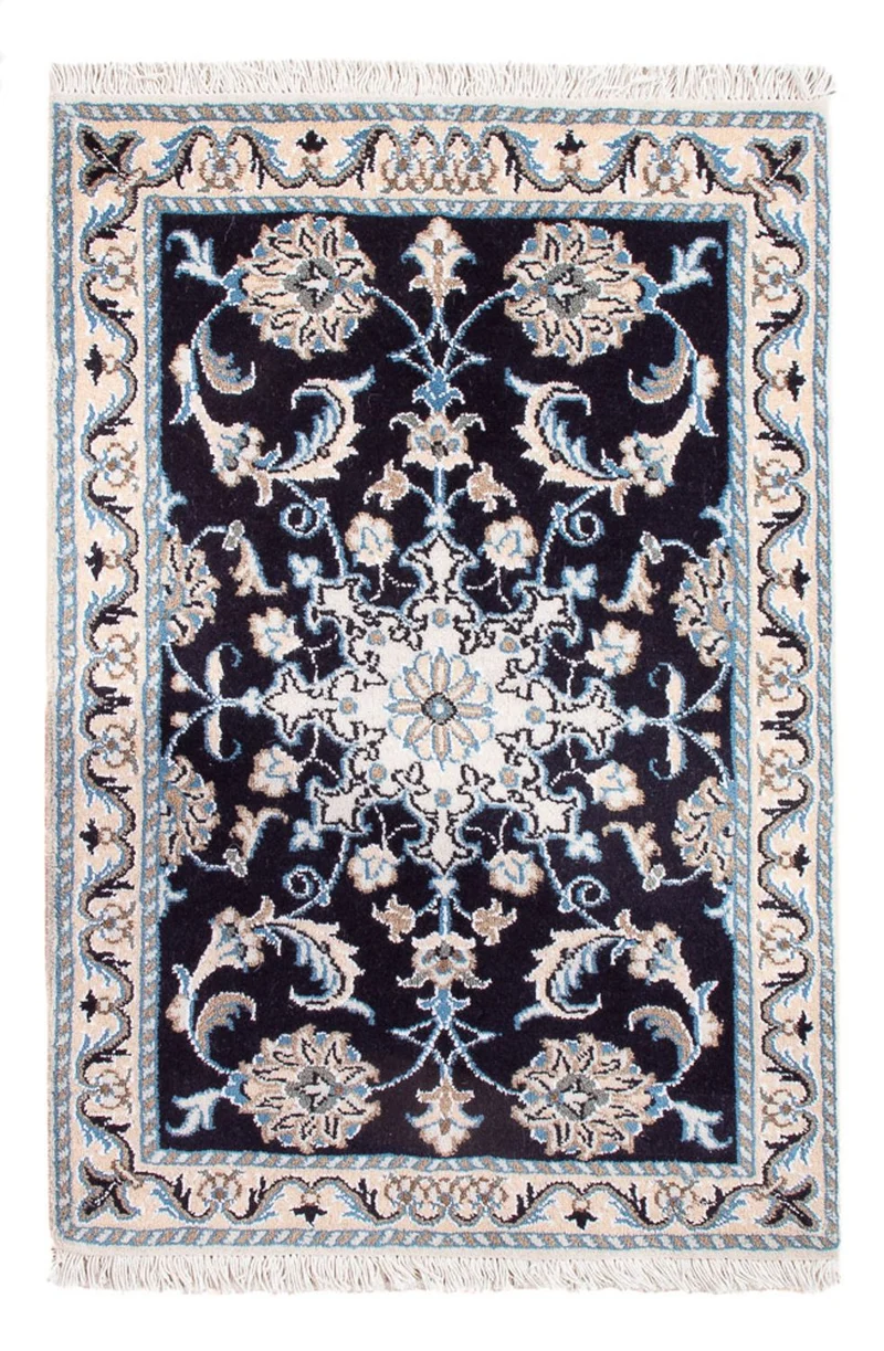 Nain - 9La Teppich 60x90cm - Perserteppich - dunkelblau