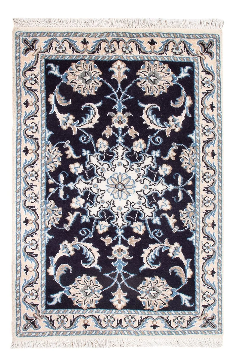 Nain - 9La Teppich 60x90cm - Perserteppich - dunkelblau